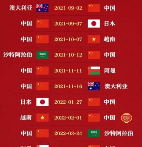 中国队12强赛程全记录（中国队12强赛时间表）
